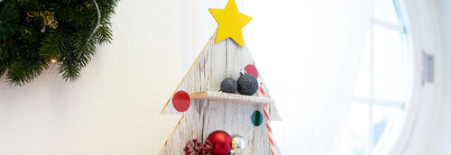Unkonventionelle Ideen für weihnachtliche DIYs mit d-c-fix