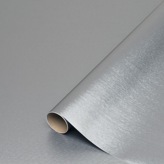 Klebefolie Metallic Edition silber