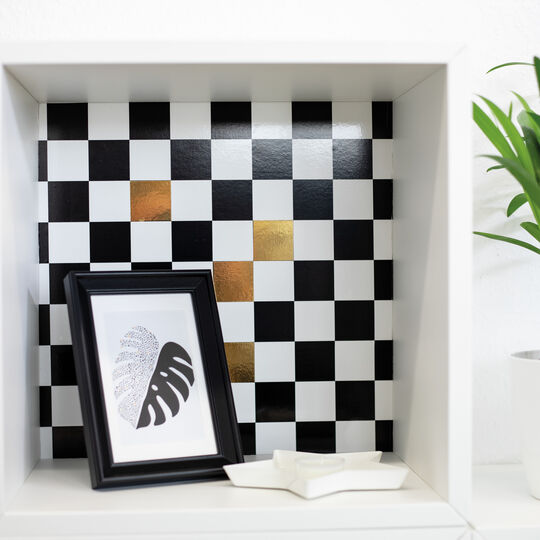 Klebefolie Monza schwarz-weiß image number null