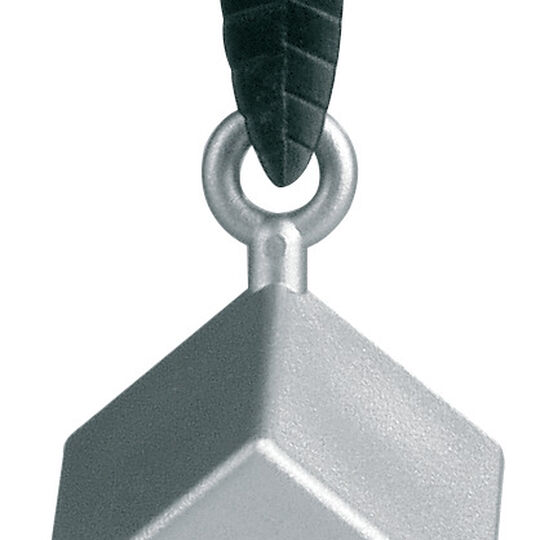 Tischdecken-Halter Würfel silber