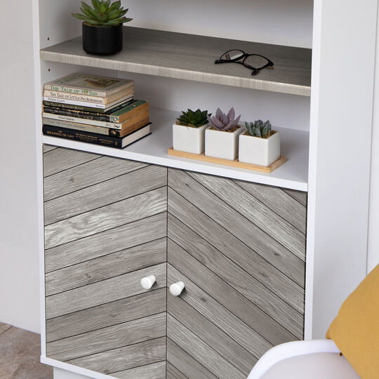 Klebefolie Chevron grey image number null