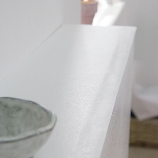 Klebefolie Leder Uni weiß image number null