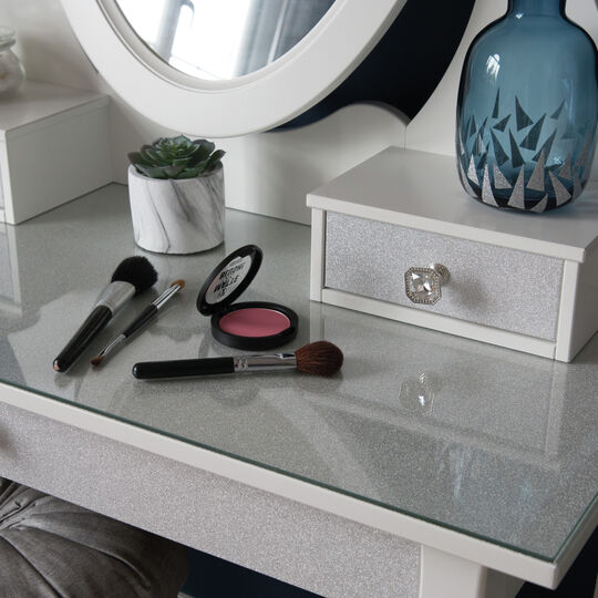 Klebefolie Metallic Glitter silver image number null