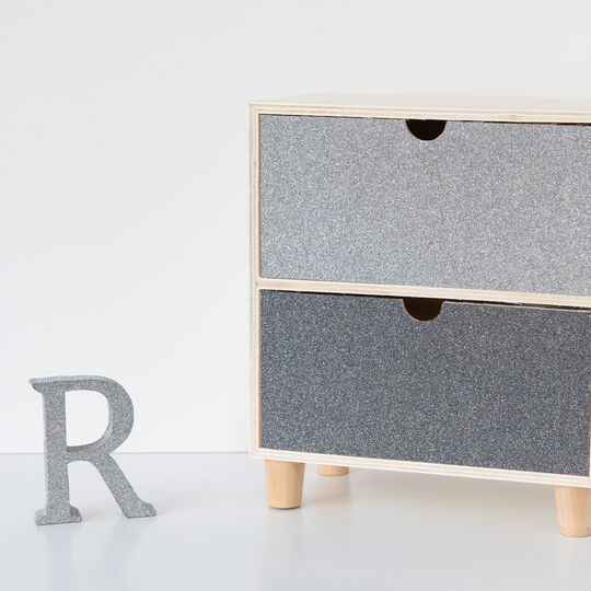 Klebefolie Metallic Glitter anthracite image number null