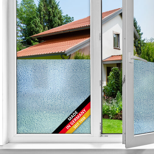 Fensterfolie Tropfen