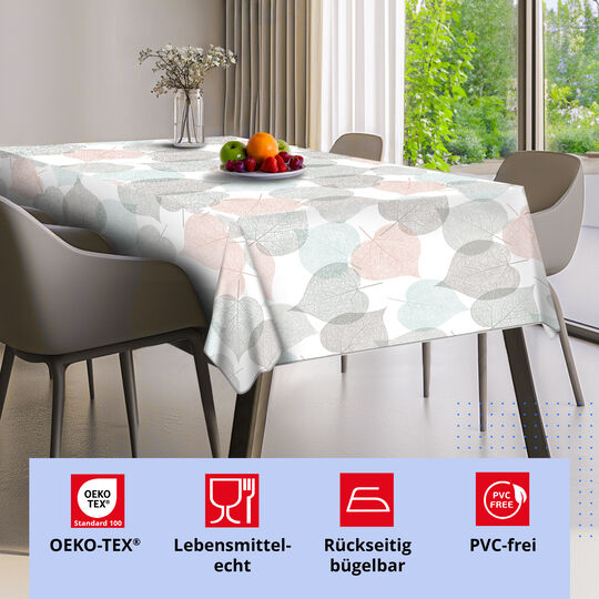 Litmitfu 2er-Pack Kunststoff-Tischdecken – Praktischer Schutz Für Deinen Tisch, Wiederverwendbar Kunststoff Tischdecke Set