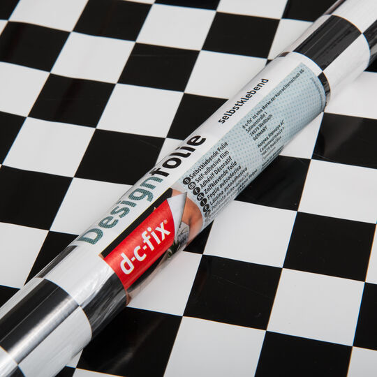 Klebefolie Monza schwarz-weiß image number null