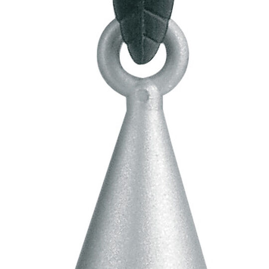 Tischdecken-Halter Kegel silber