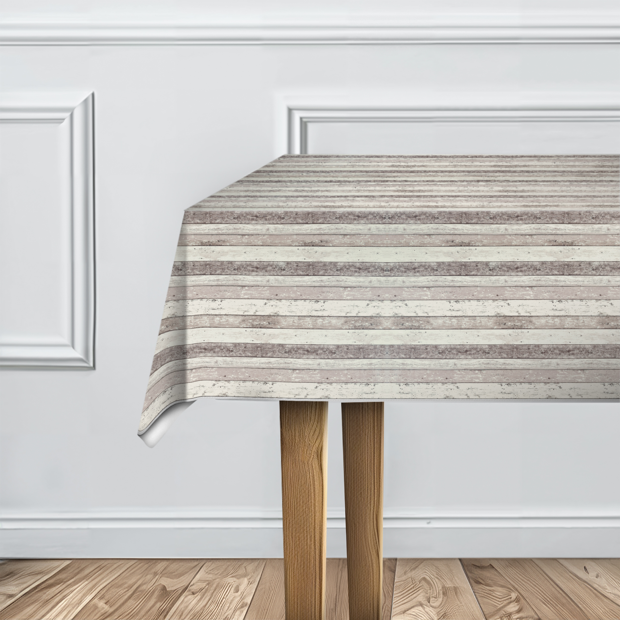 d-c-fix Tischdecke Manhattan Yvonne natur - Gr. 1,50 m x 2,50 m oval