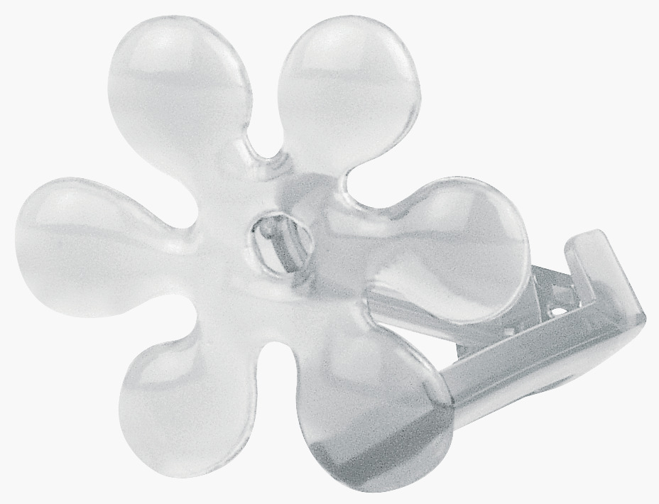 d-c-fix Tischdecken-Klammer Blume glasklar