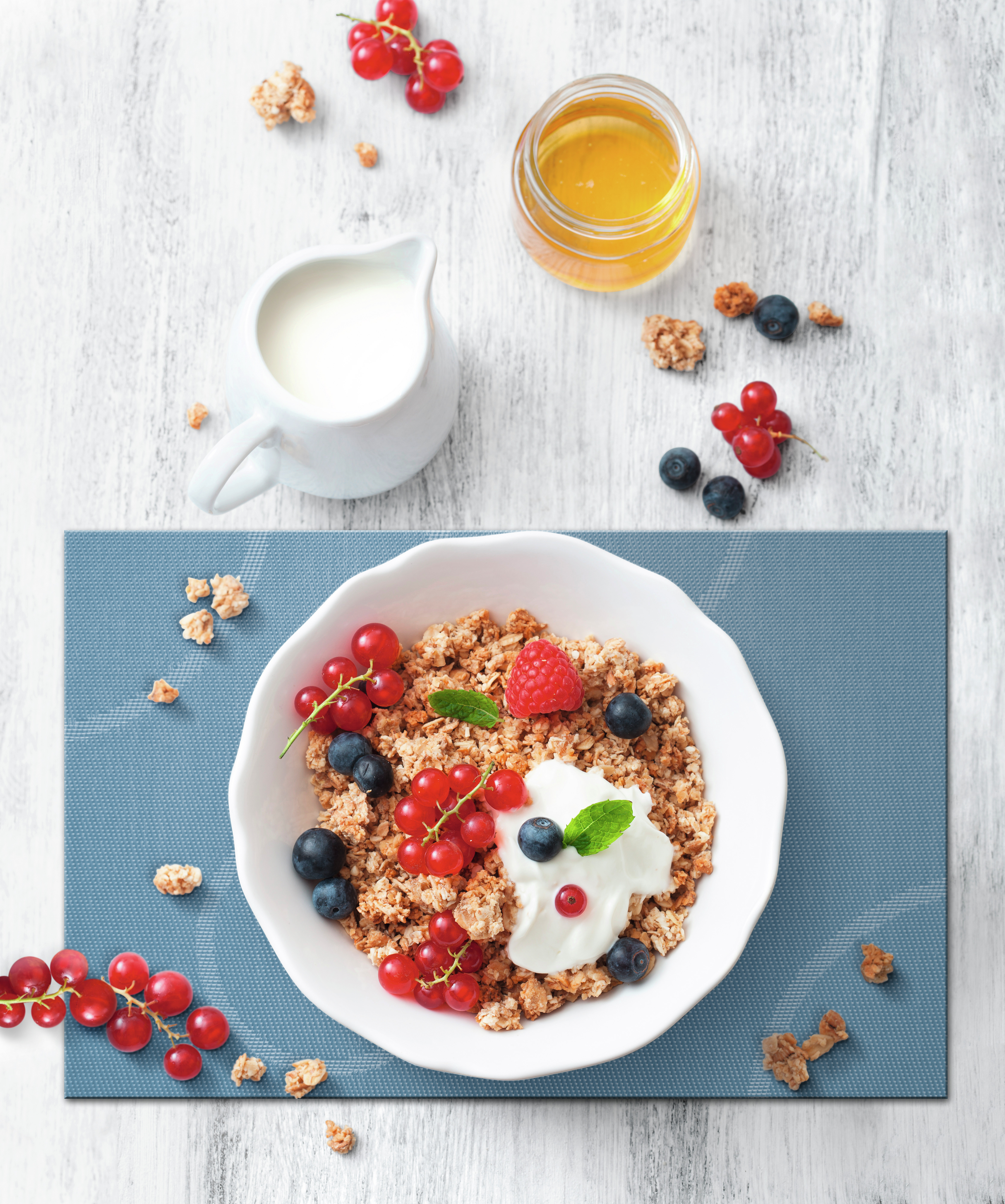 d-c-fix Tischset Catania Circle pastelblau - /Pastelblau