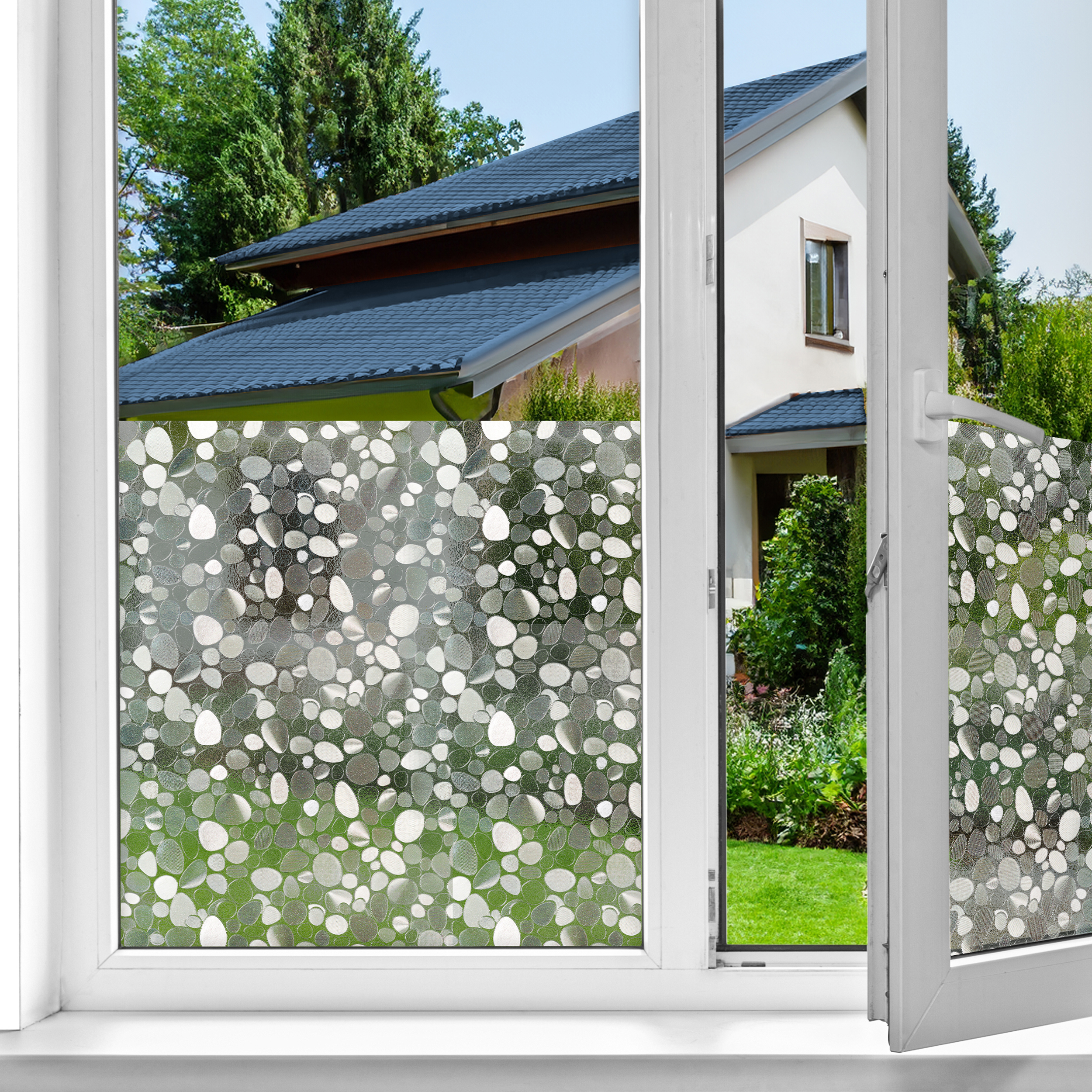 d-c-fix Fensterfolie static window stripes Hope - Gr. 30 cm x 2 m