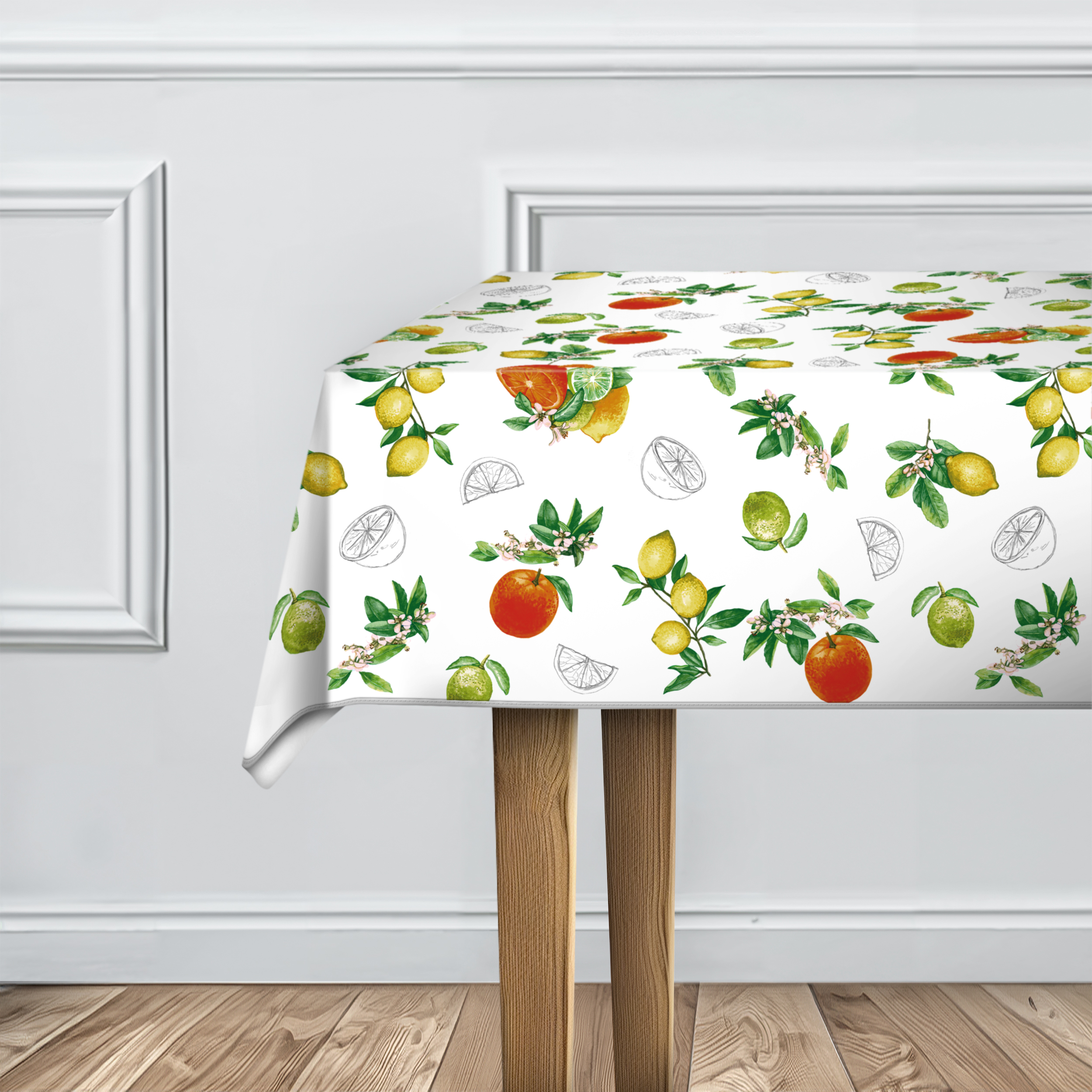 d-c-fix Tischdecke Manhattan Citronella - Gr. 1,10 m x 1,40 m