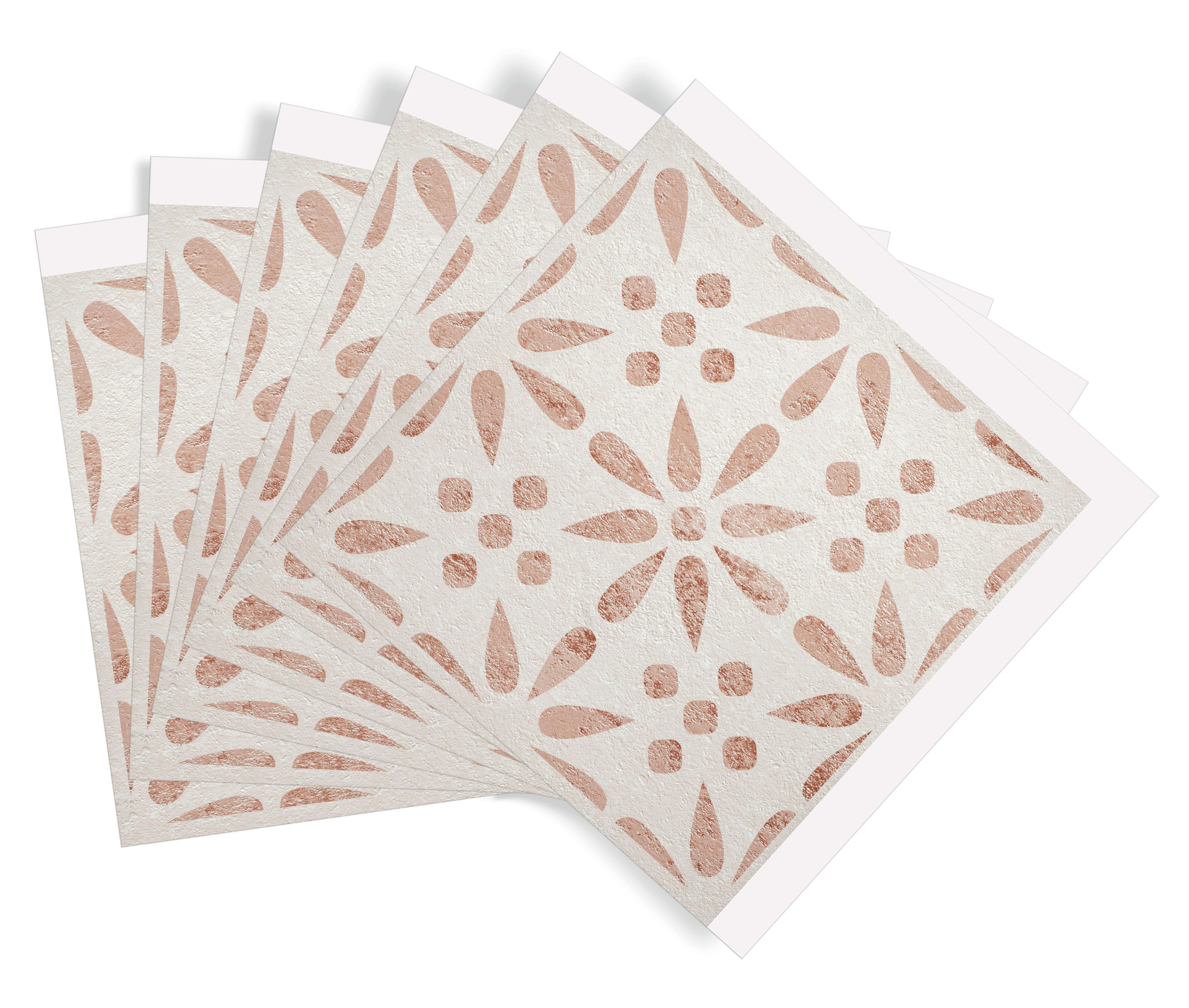 d-c-fix selbstklebende Wandfliesen Wall Tiles Vintage Flowers (6er Set)