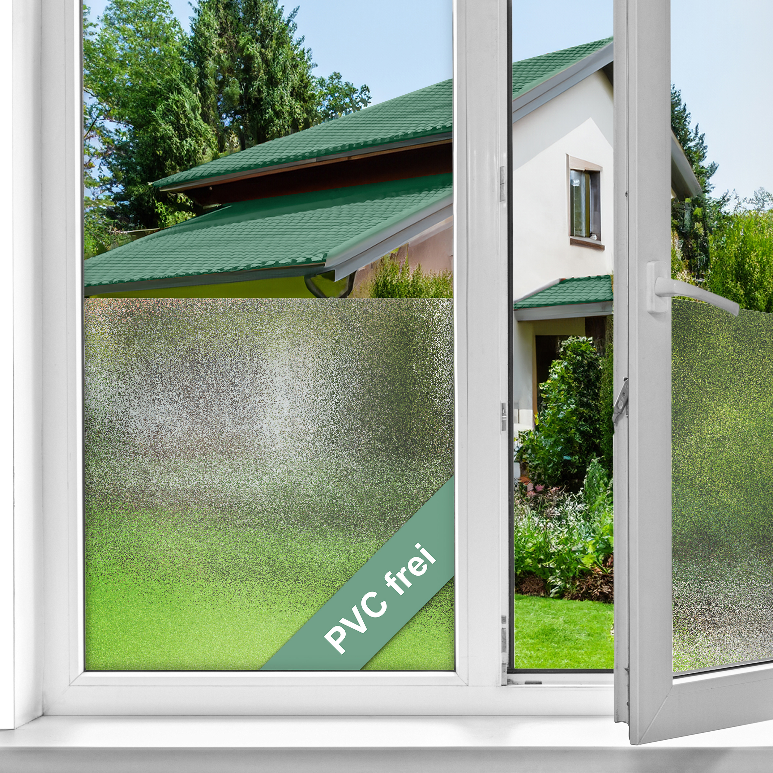 d-c-fix Fensterfolie static Eco Line Milky - Gr. 67,5 cm x 1,5 m