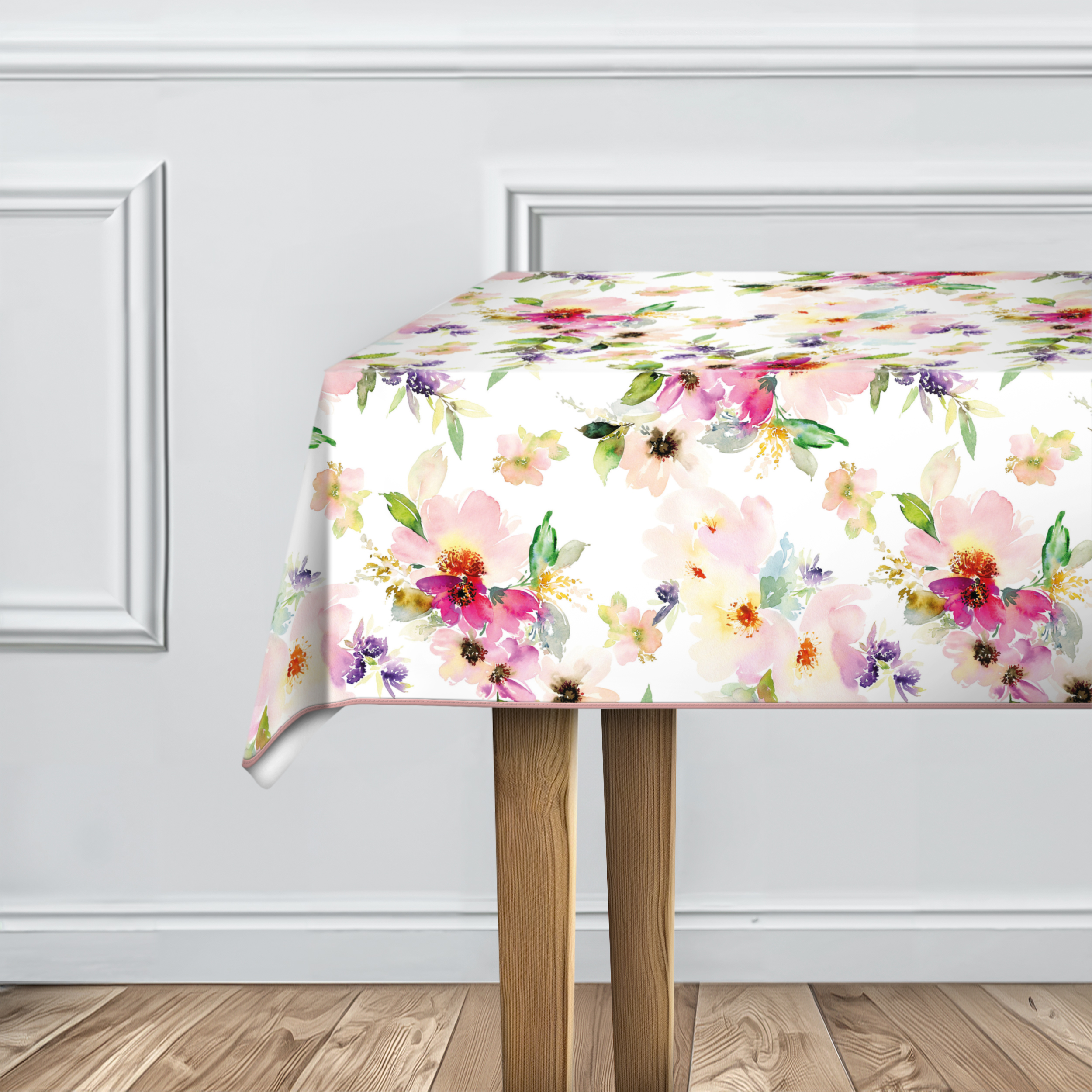 d-c-fix Tischdecke Eco Line Spring Blossom - Gr. 1,40 m rund