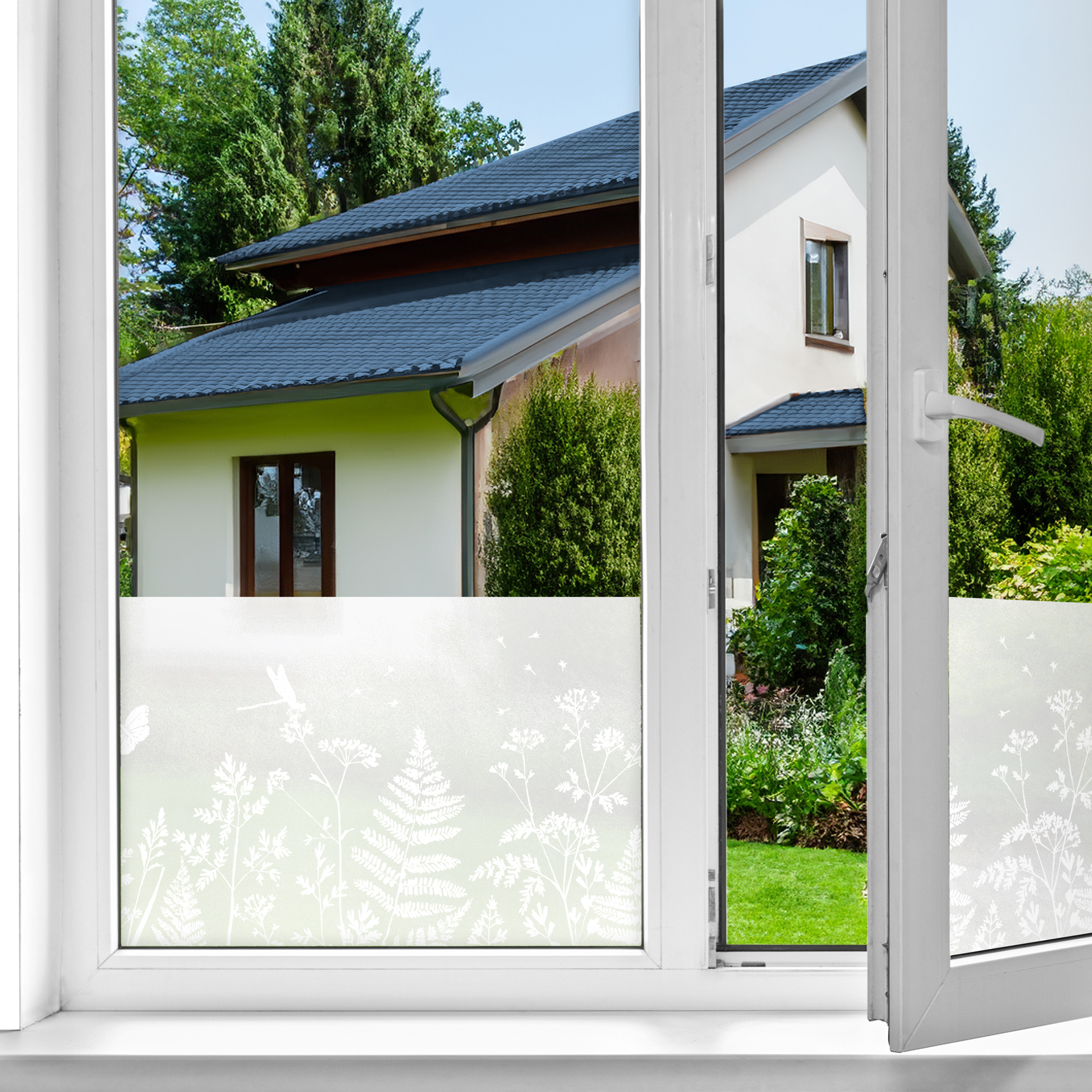 d-c-fix Fensterfolie static window border Meadow