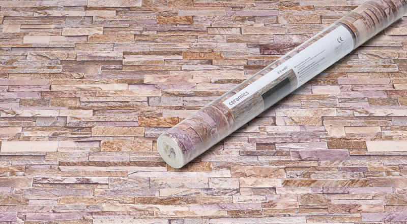 d-c-fix 3D-Wandbelag ceramics Stone Wall sand - /Sand - Gr. 67,5cm x 4m