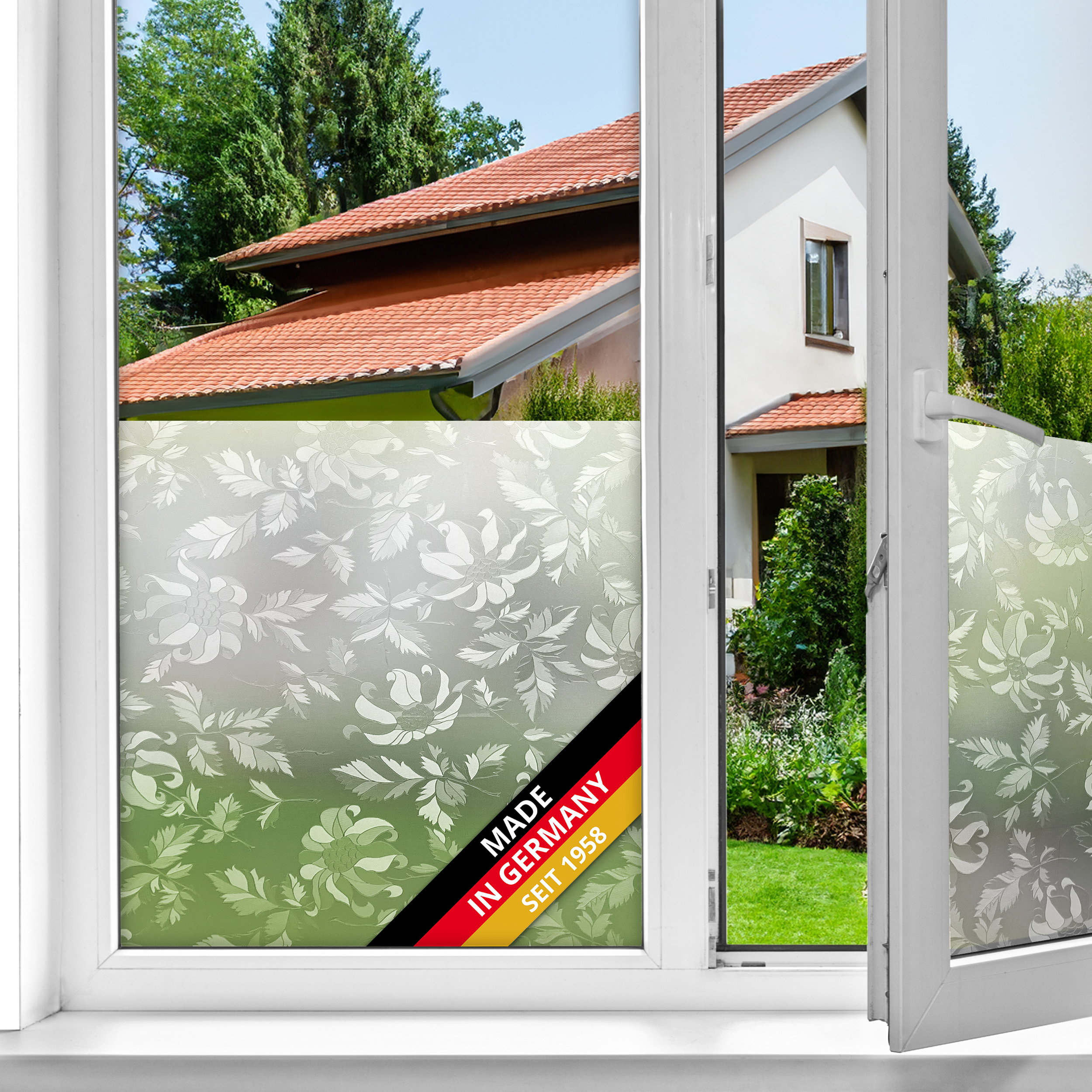 d-c-fix Fensterfolie Damast - Gr. 67,5 cm x 15 m