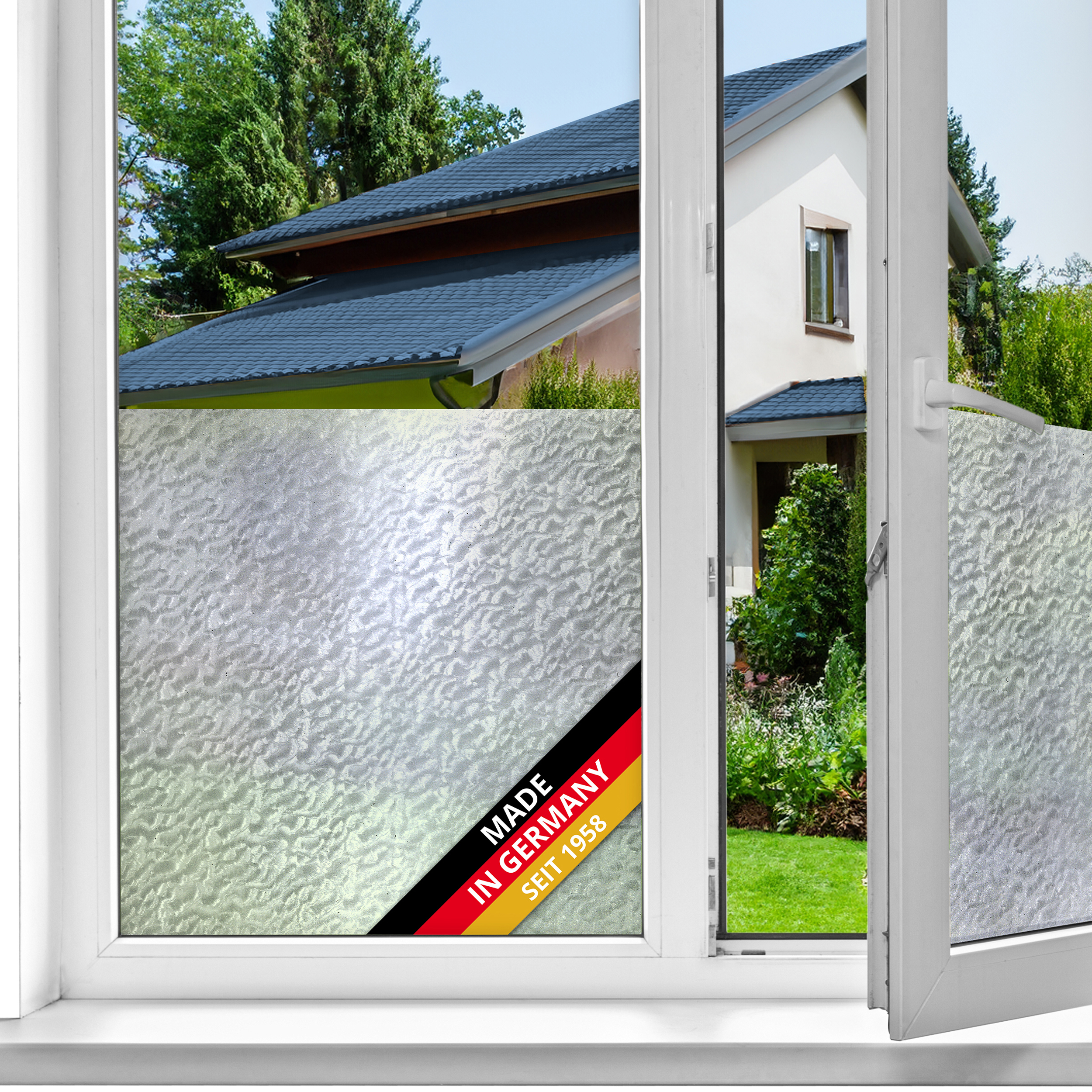 d-c-fix Fensterfolie static Premium Snow - Gr. 45 cm x 1,50 m