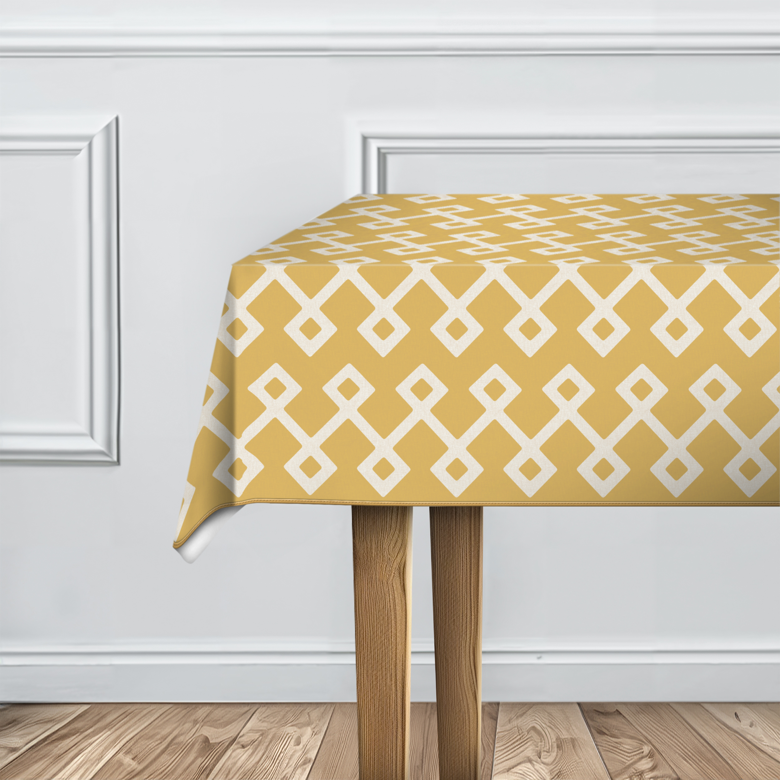 d-c-fix Tischdecke Manhattan Dakota curry - Gr. 1,50 m x 2,20 m