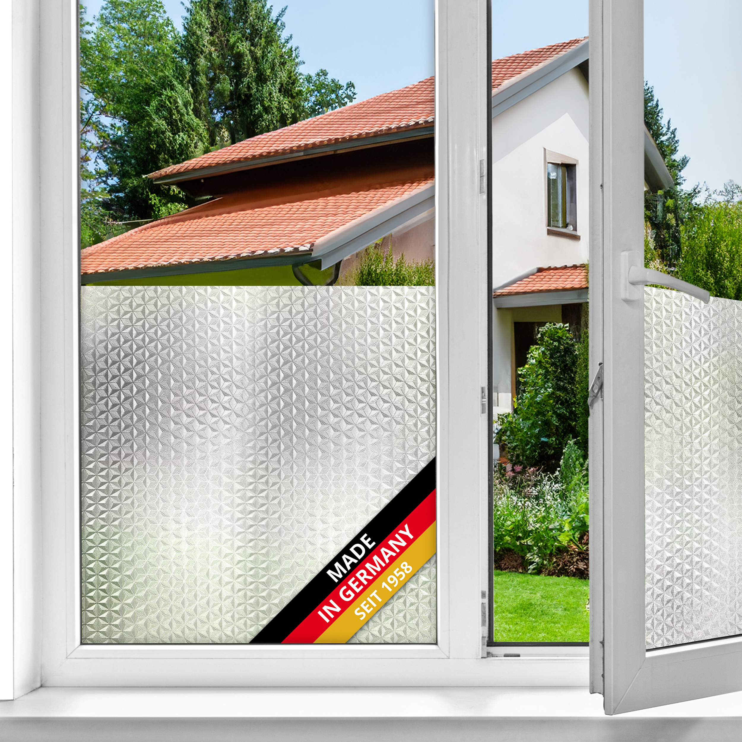 d-c-fix Fensterfolie Steps - Gr. 45 cm x 2 m