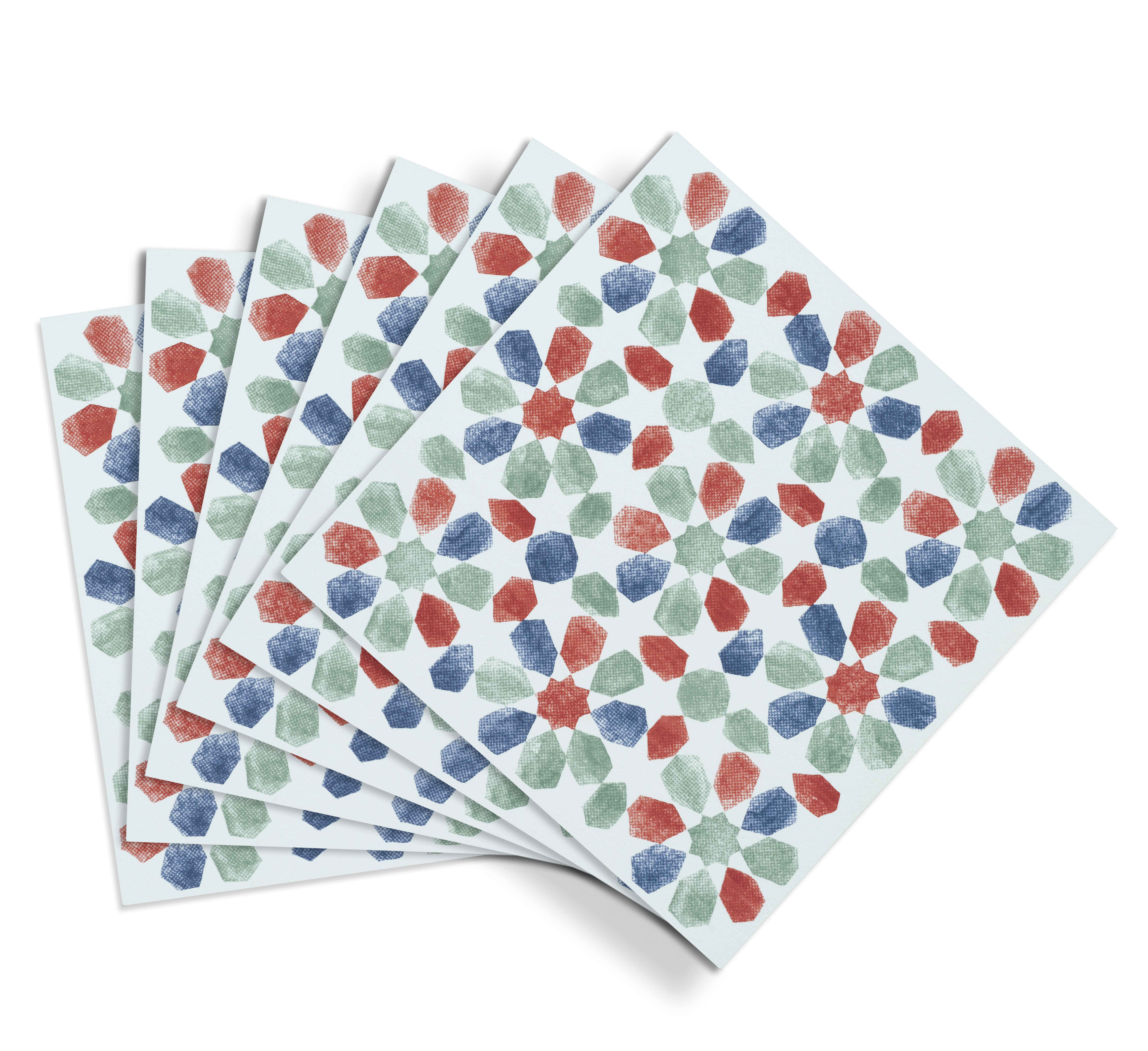 d-c-fix selbstklebende Bodenfliesen Spanish Leaves (11er Set)