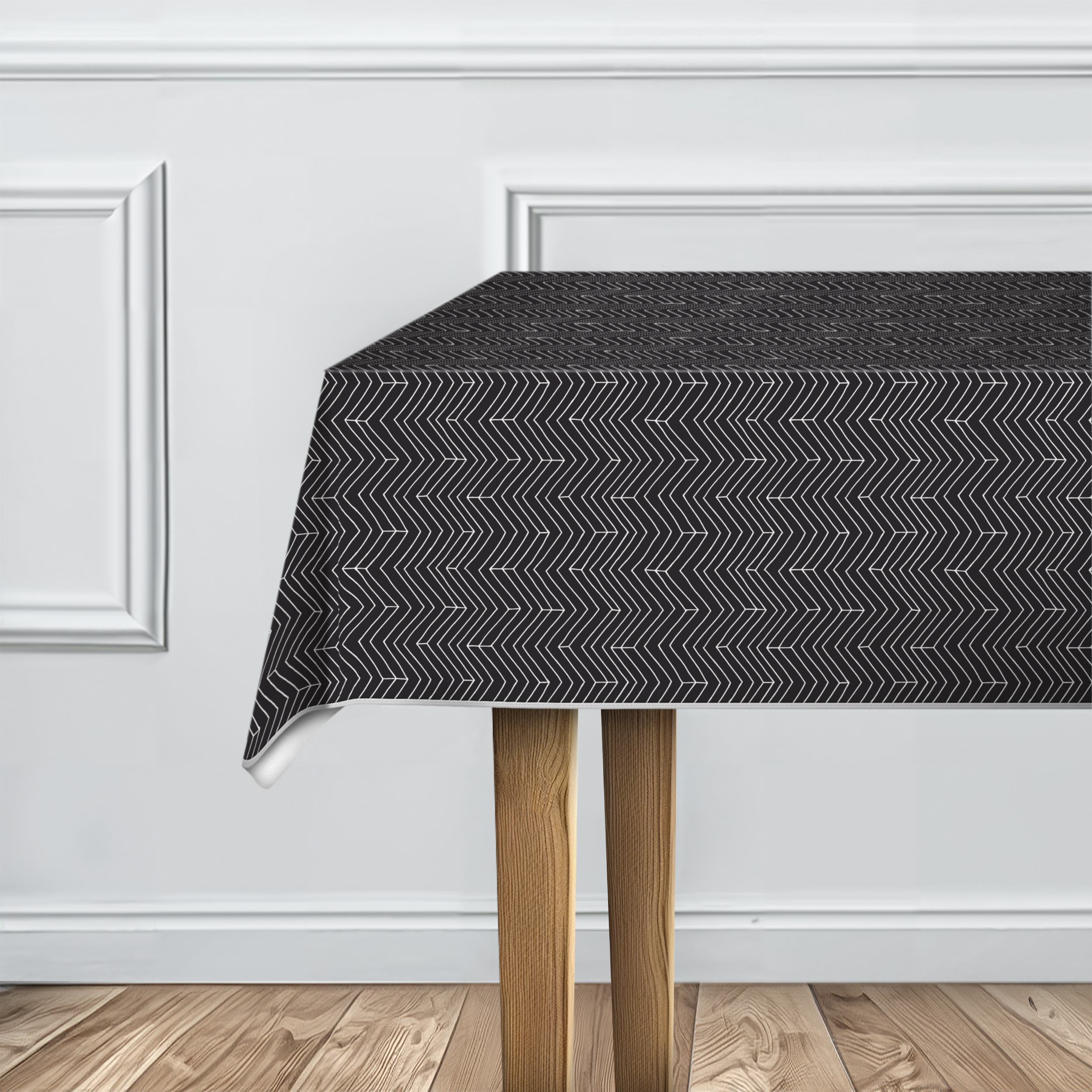 d-c-fix Tischdecke Monte Carlo Sabila anthracite - /anthracite - Gr. 1,50 m rund