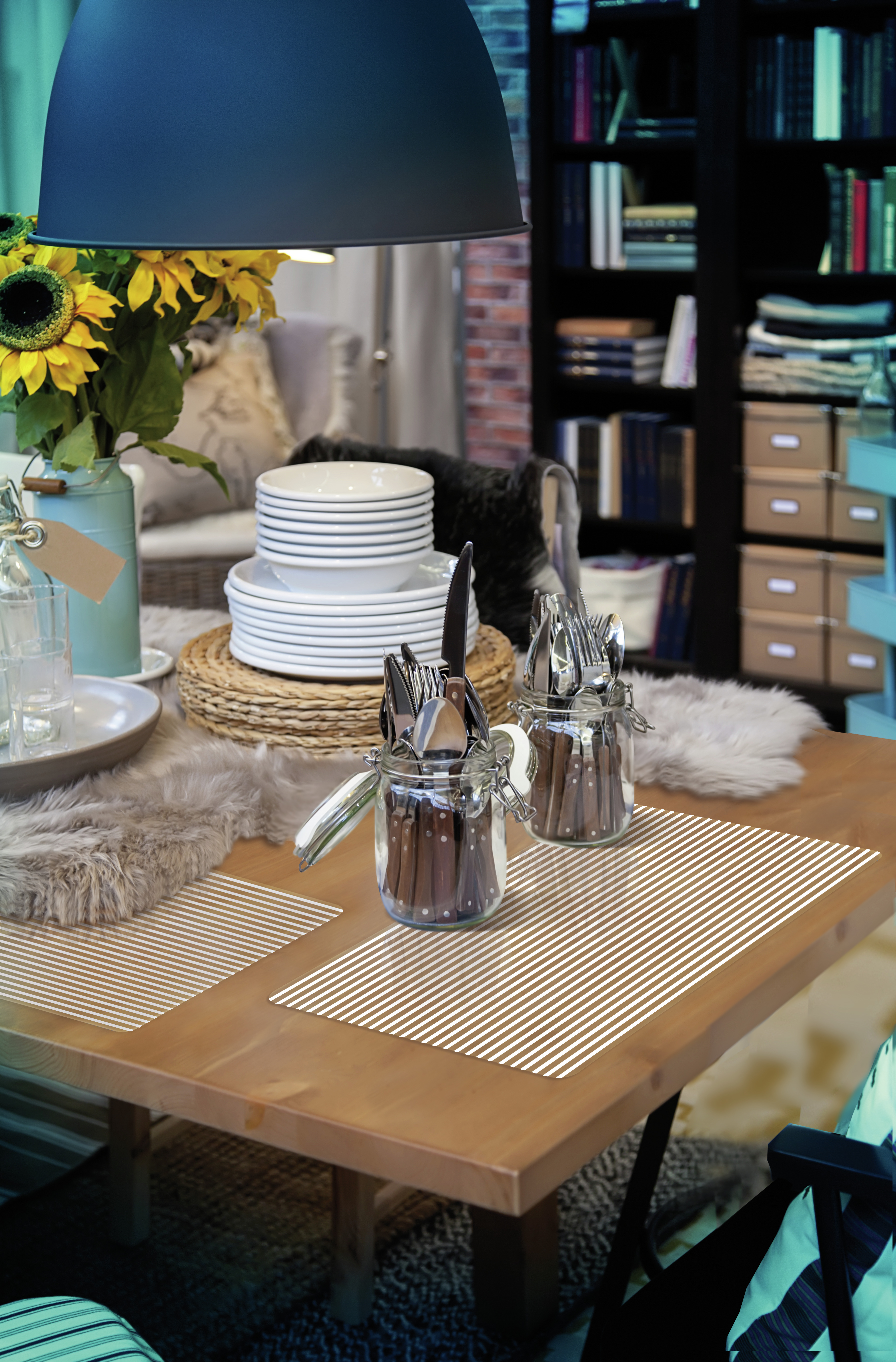 d-c-fix Tischset Rio Ben weiß - /Weiß